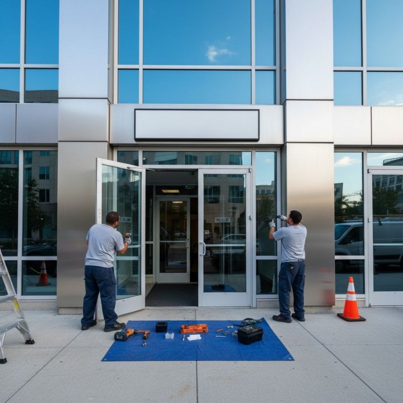 Aluminum Door Repair Service